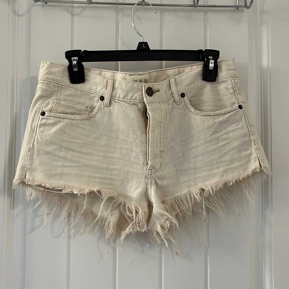 Free People Cut off shorts